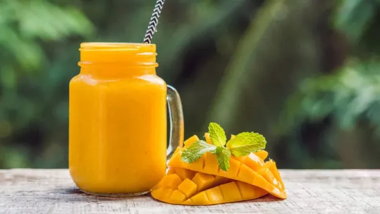 Smoothie: Batido de mango y jengibre